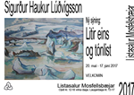 LISTASALUR -  Litir eins og tónlist 20. maí - 17. júní 2017